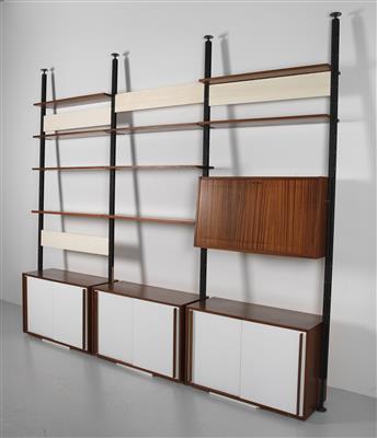 A rare set of bookshelves designed by Richard Neutra in the 1960s by 
																			Richard Joseph Neutra